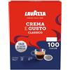 Lavazza 500 Cialde Caffè Lavazza CREMA E GUSTO Classico Originali ESE 44 mm Filtro carta