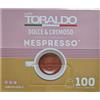 Caffè Toraldo 200 Capsule Caffè TORALDO Compatibili Nespresso Miscela Dolce e Cremoso Cremosa