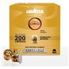 Lavazza 200 Capsule Caffè Lavazza Qualità ORO Alluminio Compatibili Nespresso Originali