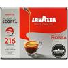 Lavazza 216 Capsule Caffè Lavazza A Modo Mio Qualità Rossa Maxi Formato 54 x 4 Originali