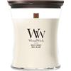 WoodWick Candela profumata | Candela a clessidra media | White Honey | Regali perfetti per donne
