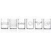 Decò Set 6 Bicchieri da Liquore 100 ml Ichendorf in Vetro Borosilicato