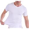 Navigare 571 Maglietta intima, Bianco, S (Taglia produttore:3), Pacco da 3, Uomo