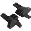 aqxreight 2 Pezzi di Materiale ABS di Ricambio per Clip per Scaffale per Pacchi Classe A W169 Classe B W245 Clip di Copertura del Vano Bagagli Ricambi Auto