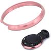 Akozon Abdeckung per Schlüsselanhänger, Akozon Alluminio Smart Abdeckung per Schlüsselanhängerring Ersatz per MINI R55 R56 R57 R58 R59 R60(Pink)