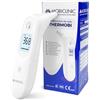 Mobiclinic®, Termometro Auricolare, 7 Memorie, Avviso Febbre, Display Illuminato, Punta Morbida e Sicura, Spegnimento Automatico, per Bambini e Adulti, °C/°F, Thermobi1