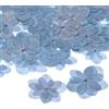 M METERXITY 60 Pezzi Fiori Pressati Essiccati Per Resina, Fiori Naturali Reali All'Ingrosso Per Artigianato/Sapone/Scrapbooking/Candele/Forniture Per Resina Epossidica [Blu]