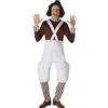 Rubie's Rubies costume ufficiale di Willy Wonka e The Chocolate Factory Oompa Loompa, per adulti, taglia S