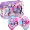 NO BRAND Controller clickeez - 5 pulsanti cliccabili+1 joystick+guida - fidget toy asmr personalizzabile - tasti da cliccare - 70 personaggi collezionabili