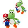 SUPER MARIO BROTHERS Peluche Super Mario cm.30 e Yoshi cm.20