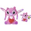 Disney Stitch Peluche Angel con cuore cm.25
