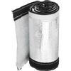 QUARKZMAN 1,5mm Guaina Termica in Alluminio 1,38 ID x 3,2Ft Guaina Termica in Alluminio Metallizzato in Fibre di Vetro per Cavi di Alimentazione Cavi Cablaggio Elettrico