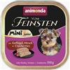 ANIMONDA Vom Feinsten Mini Junior con pollo, selvaggina e mirtilli 100g cibo umido per cuccioli di piccole razze