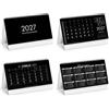 Calendario da tavolo personalizzabile Table Black 19 x 14,5 cm personalizzate o neutre