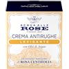 Acqua alle Rose, Crema Viso Antirughe Leviganteper Pelli Normali, Azione Antirughe, Nutriente e Rassodante, con Rosa Centifolia e Olio di Argan, 50 ml