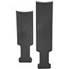 Fishawk Flat Top Comb Balayage Board Parrucchiere fai da te Uso fai da te per la colorazione dei capelli multicolore a casa