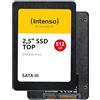 Intenso SSD Interno SATA3 512Gb, 2.5, Nero