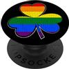 St Patrick's Day LGBT Tees Co. LGBT Gay Lesbiche Orgoglio San Patrizio PopSockets PopGrip Adesivo
