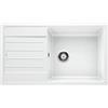 BLANCO LEGRA XL 6 S - Lavello rettangolare in granito con vasca extra larga per basi di lavello con larghezza 60 cm - SILGRANIT - Bianco - 523328