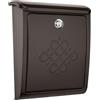 ARCHITECTURAL MAILBOXES 2697RZ-10 Bordeaux Cassetta delle lettere con chiusura a parete, bronzo spazzolato, S