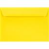 Netuno 25 buste lettera giallo formato C6 11,4 x 16,2 cm 90g Burano Giallo Zolfo buste per lettere carta colorata eleganti per inviti matrimonio compleanno envelopes yellow