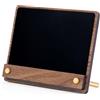 GUOKOFF 10 Pezzi Mini Lavagna, 8 x 10cm Piccole Lavagnetta Cancellabile Neri, Lavagna da Tavolo, Lavagnette in Legno con Cavalletti di Supporto, per Cafe Buffet Ristorante Alimentari