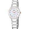 Festina F20752/8 Orologio da donna in ceramica antigraffio antigraffio 3 bar analogico bianco