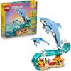 LEGO CREATOR ANIMALI MARINI MERAVIGLIOSI DELFINI CHE SI TRASFORMANO IN CAVALLUCC