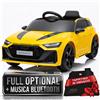 Auto Macchina Elettrica per Bambini 12V Audi RS6 Avant GT con Telecomando Blueto