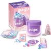 Gui Gui Slime Trasparente - Abbellisci e Migliora il Tuo Slime con un Grande GLOW-UP - 13 Diverse Slime Profumate Gui Gui e 4 Texture Incredibili da Collezionare - Regali per Bambine, Bambini e