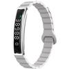 VBESTLIFE Bracciale Intelligente Fitness Tracker, Contapassi per Donna Uomo, Promemoria Chiamata Bluetooth 5.3, Otturatore Remoto del Telefono, Resistente All'acqua (SILVER)