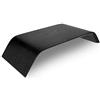 kalibri Supporto per monitor universale - Stand in legno per schermo PC computer TV - Base da scrivania rialzo per notebook portatile iMac - nero