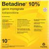 Meda Betadine 10% 10 garze impregnate