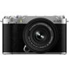 Fujifilm Fotocamera mirrorless 26,1Mpx APS C X M5 Kit XC 15 45mm Silver 4180323
