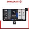 Shelly display a muro grande Wall Display X2 Nero + Sensore BLU H&T Nero
