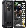 OUKITEL G1 Telefono Indistruttibile Android 13-10600mAh 24GB+256GB