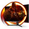 AOC G2 C32G2ZE/BK 31.5" FHD 1920x1080 LED Gaming Monitor Black Red for PC Desk