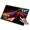 Verbatim 49591 14" FHD 1920x1080 LCD Touchscreen Monitor Black for PC or Laptop