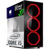 Intel PC DESKTOP GAMING i5-12400 RAM 16 GB M.2 NVME 512 GB WINDOWS 11 GTX 1650 4 GB