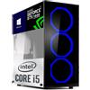 Intel PC DESKTOP GAMING i5-12400 RAM 16 GB M.2 NVME 512 GB WINDOWS 11 GTX 1650 4 GB