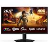 AOC G4 Q27G41ZDF 26.5" QD-OLED Monitor 2560x1440 Quad HD, Black/Red, Gaming PC