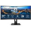 Philips 346B1C 34" Curved QHD UltraWide LCD Monitor 3440x1440 Black PC Display