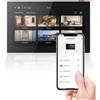 EZVIZ Schermo intelligente interno, touchscreen a colori da 7" senza fili con ba
