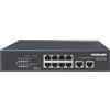 Intellinet Switch Ethernet Gigabit 8 Porte PoE+ con 2 porte RJ45 Gigabit Uplink