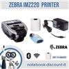 Zebra iMZ220 NUOVA Stampante Portatile Termico Diretto Bluetooth Wi-Fi USB