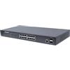 Intellinet Switch Gigabit Ethernet 16 Porte PoE+ Web-Managed con 2 porte SFP
