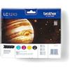 Brother 4 CARTUCCE ORIGINALI BROTHER LC-1240 MULTIPACK BK-M-C-Y