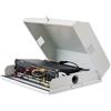 Techly Professional Armadio a muro 19'' Flat 9 Unità Grigio