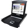 Intellinet Console KVM Switch 8 Porte USB/PS2 con LCD 17'' da Rack 19'' Dual Rai