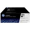 HP Confezione da 2 cartucce originali di Toner nero LaserJet 85A